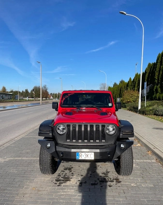 Jeep Wrangler cena 150000 przebieg: 87000, rok produkcji 2019 z Mogielnica małe 154